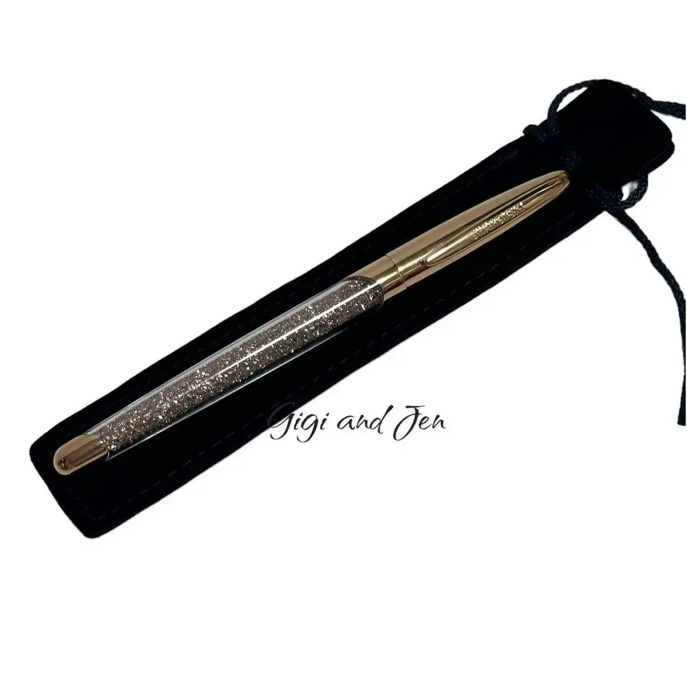 Swarovski Crystalline Nova Rollerball Pen - Rose Gold Rose Gold